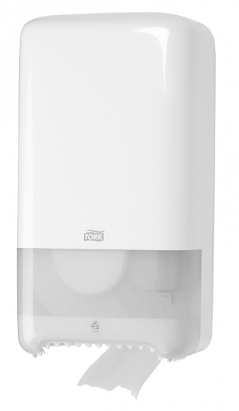 Dispenser Tork Twin Mid-size Toiletpapier Wit T6